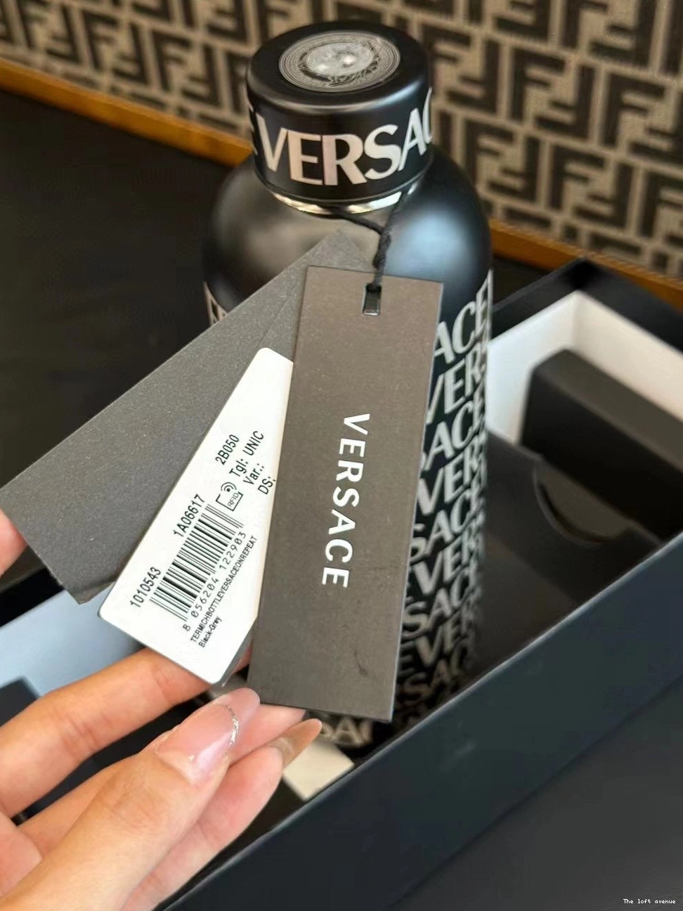 STEEL BOTTLE VERSACE MONOGRAM 0812